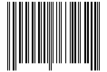 Number 1763262 Barcode