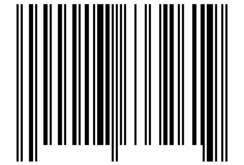 Number 17633261 Barcode