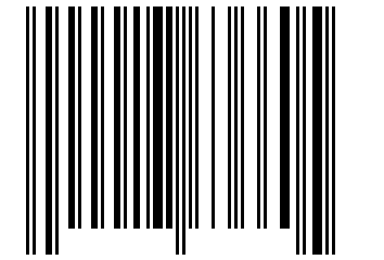 Number 17636605 Barcode
