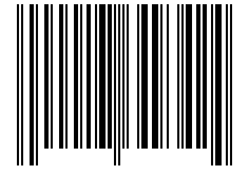 Number 17649342 Barcode