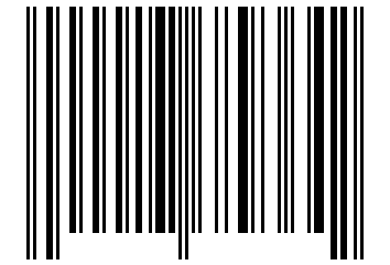 Number 17689364 Barcode