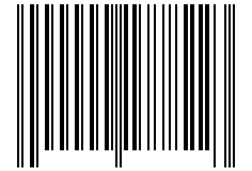 Number 177822 Barcode