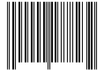 Number 177823 Barcode