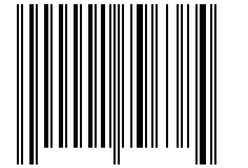 Number 1796384 Barcode