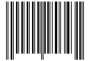Number 180343 Barcode