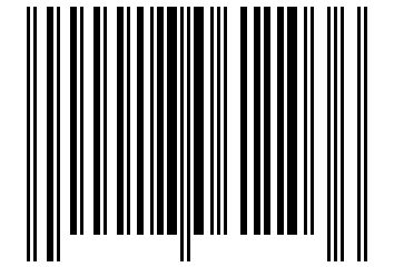 Number 18061103 Barcode