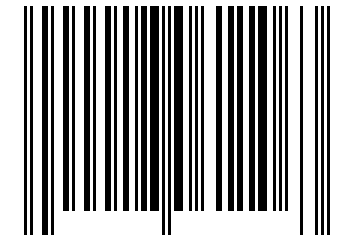 Number 18061106 Barcode