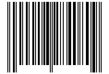 Number 18284080 Barcode