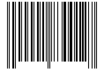 Number 1830012 Barcode