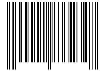 Number 1833234 Barcode