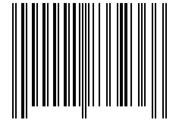Number 1833236 Barcode