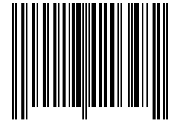 Number 18420348 Barcode