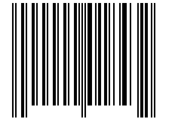 Number 18432 Barcode