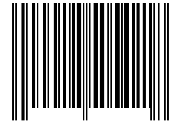 Number 18505421 Barcode