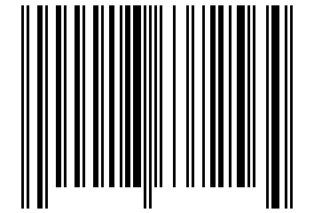 Number 18637256 Barcode