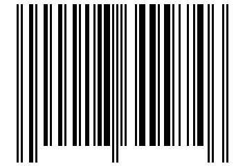 Number 18649974 Barcode
