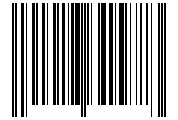 Number 18649977 Barcode