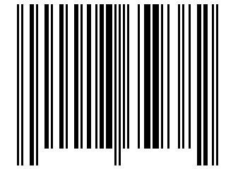 Number 18659382 Barcode