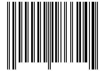 Number 186624 Barcode