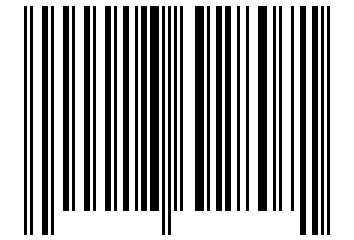 Number 18692807 Barcode
