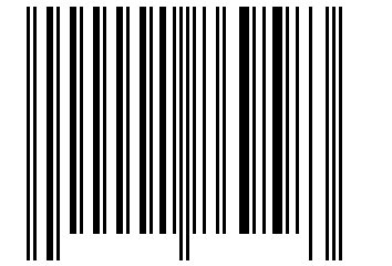 Number 1869583 Barcode