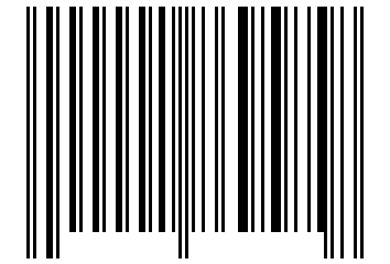 Number 1869585 Barcode