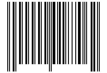 Number 18706 Barcode