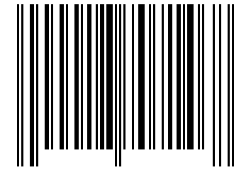 Number 18707146 Barcode