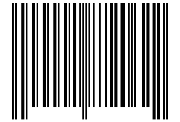 Number 1872062 Barcode
