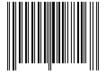 Number 18816 Barcode