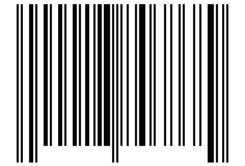 Number 18846868 Barcode