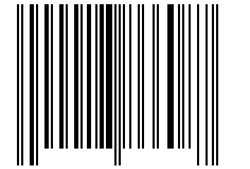 Number 18866087 Barcode