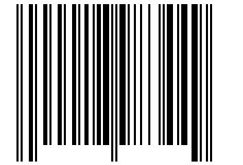 Number 18983449 Barcode