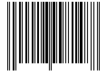 Number 18998148 Barcode