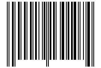 Number 19130107 Barcode