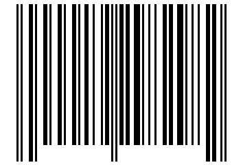 Number 19298298 Barcode