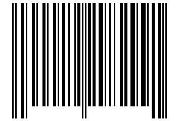 Number 19298299 Barcode