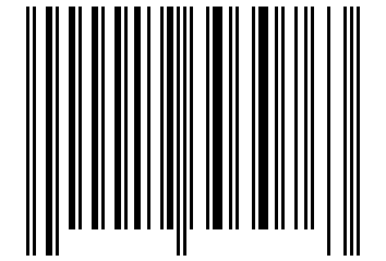 Number 19303076 Barcode