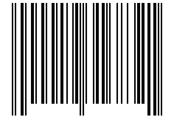 Number 19316832 Barcode