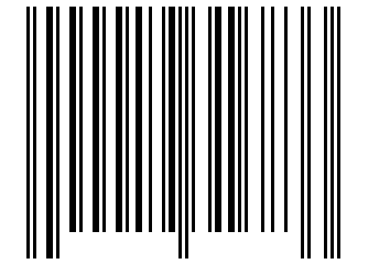 Number 19316833 Barcode