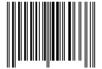 Number 19496033 Barcode