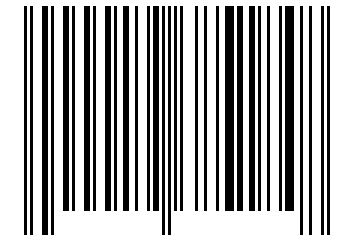 Number 19685184 Barcode