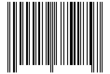 Number 19685185 Barcode