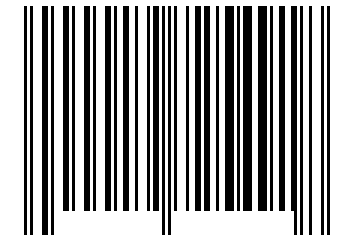 Number 19725491 Barcode