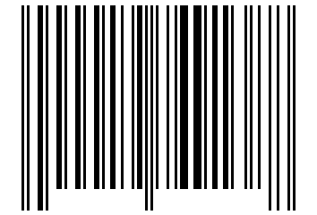 Number 19749138 Barcode