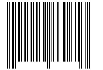 Number 19860657 Barcode