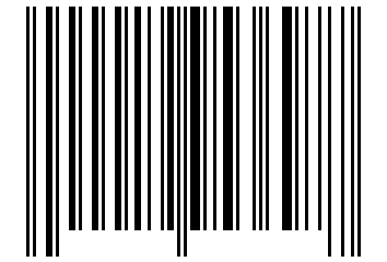 Number 19953697 Barcode