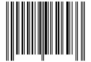 Number 19962693 Barcode