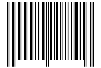 Number 20007741 Barcode