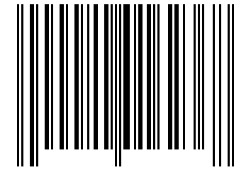 Number 20016236 Barcode